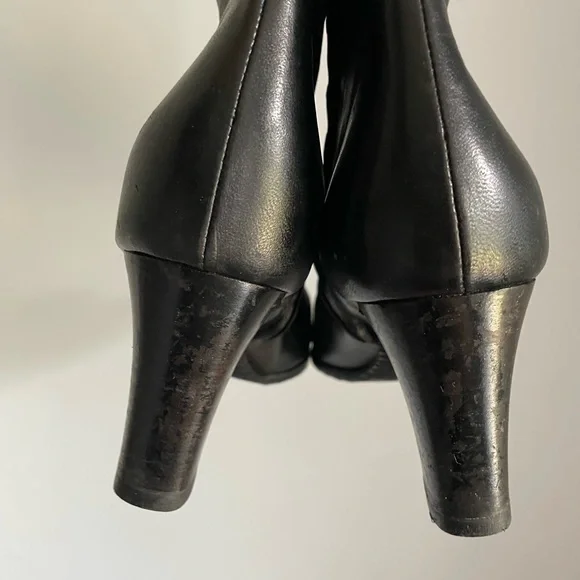 ST.John Heeled Black Boots Womens Size EU 36.5 - Picture 4 of 6